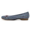 Dámské baleríny šíře H JANA 8-22164-41 802 modré
