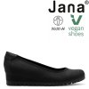 Dámské lodičky na klínku stélka šíře H 8-22361-42-001 JANA černé