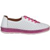 Dámské Celo Kožené tenisky Sneaker´s MANITU 850095-43 růžové