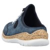 Dámské sportovní nazouváky pantofle RIEKER 900163 modré