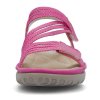 Dámské sandály na klínku RIEKER 910173-43 růžové