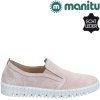 Dámské Celo-kožené mokasíny MANITU 840137-42 růžové