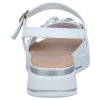 Dámské Celokožené sandály na klínku PIAZZA italy 910279-03 bílé