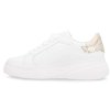 Dámské kožené tenisky RIEKER W2303-80 bílé 950619-03
