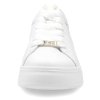 Dámské kožené tenisky RIEKER W2303-80 bílé 950619-03