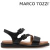 Dámské sandály na klínku MARCO TOZZI 2-28425-46 001 černé