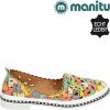 Dámské Celo-kožené mokasíny MANITU 840053-00 multi barevné