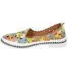 Dámské Celo-kožené mokasíny MANITU 840053-00 multi barevné
