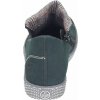 Dámské podzimní kotníkové boty RIEKER 990018-07 zelené
