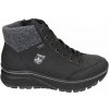 Dámská kotníková obuv RIEKER Tex 990248-01 černá