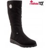 Dámské zimní kozačky s kožíškem RIEKER-TEX X2370-00 černé