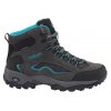 Dámské Kožené outdoorové trekové trekingové boty POLARINO TEX 58032052 modré