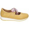 Dámské kožené boty baleríny Dr. BRINKMANN 942568 žluté