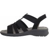 Dámské sandály stélka šíře H JANA 8-28165-20 001 černé