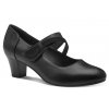 Dámské lodičky na podpatku stélka šíře H JANA 8-24465-43 001 černé