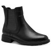 Dámské kotníkové Chelsea boty JANA stélka šíře H 8-25466-43 001 černé