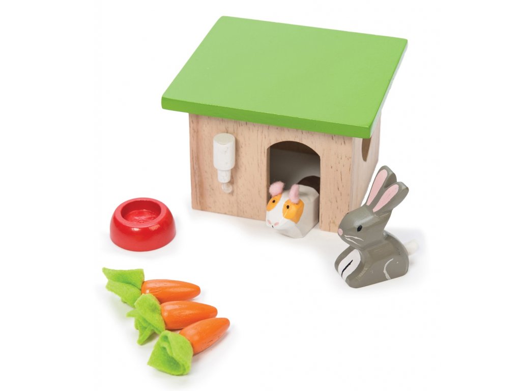 Le Toy Van Nábytek do domečku pro panenky králíček a morčátko