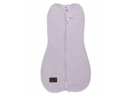 Zavinovačka Sleepee First Step Swaddle s čepičkou zdarma růžová
