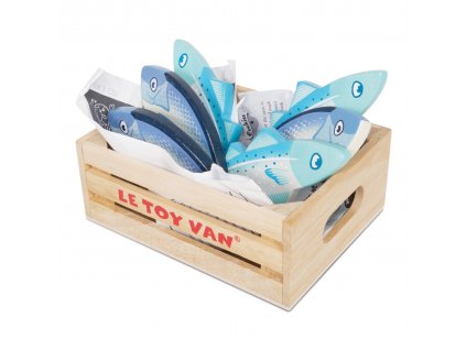 Le Toy Van Dřevěná bedýnka s rybami
