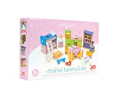 Le Toy Van Nábytek do domečku pro panenky - kompletní set Starter