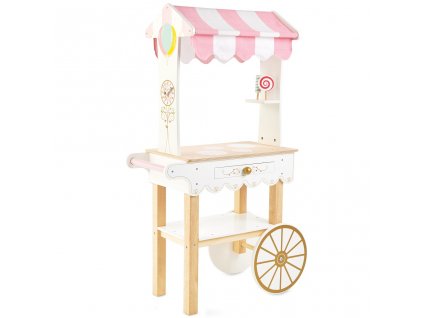 Le Toy Van dřevěný malovaný čajový vozíček