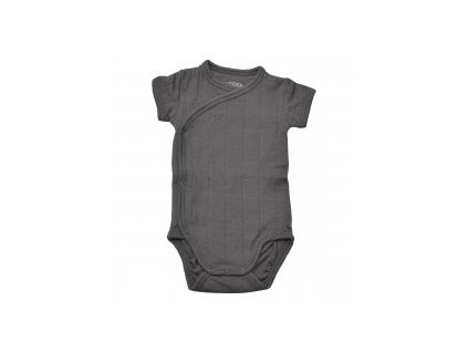 19008 lodger romper solid short sleeves carbon vel 56