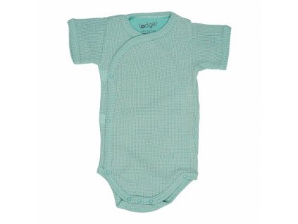 Lodger Dětské body Romper Short Sleeves Ciumbelle Silt Green