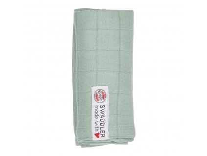 Lodger Látková plena Swaddler Solid 70 x 70 cm Silt Green 1