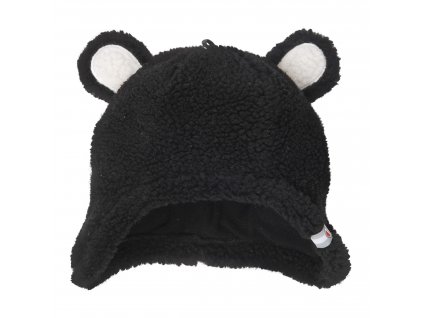 Lodger Dětská čepice Hatter Teddy Black 1