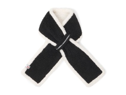 Lodger Dětská šála Muffler Teddy Black 1