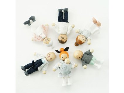 P053 Dolly Family 2021 Wooden Doll house Accessories