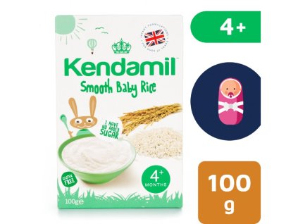 Kendamil Jemná dětská rýžová kaše (100g) 1