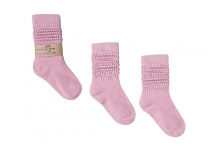 Mama's Feet Dětské podkolenky:ponožky Pink Dreams růžové
