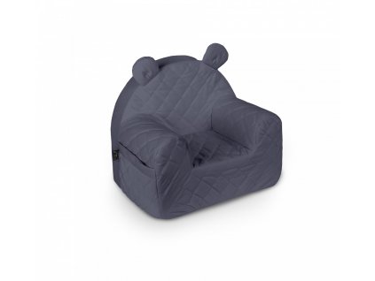 Dětské křeslo Velvet Navy námořnicky modré