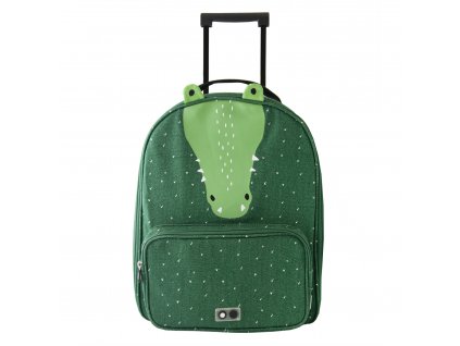 29246 trixie detsky kufr na koleckach mr crocodile krokodyl