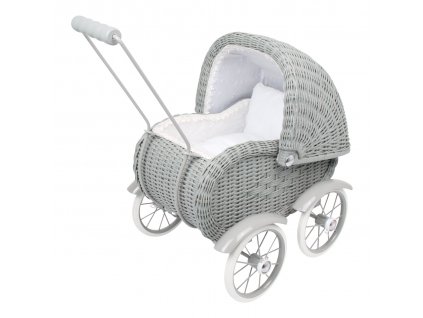 32828 small foot prouteny kocarek pro panenky sedy