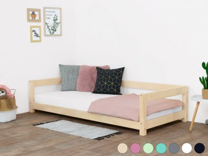 Benlemi Dětská postel Study (Barva Transparentní vosková lazura matná, Rozměr 140 x 200 cm)