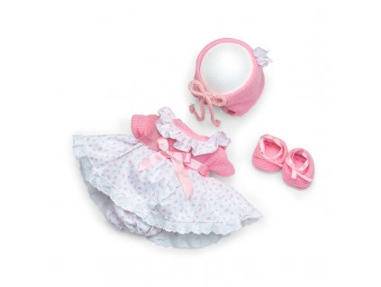 Berjuan Šatičky pro panenky De Luxe Rosa 38cm