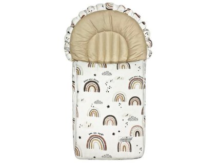 Spací pytel Dreamy Nude Rainbow Premium Cotton District for Kids