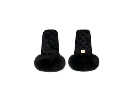 Rukavice na kočárek - Black Velvet Premium Collection