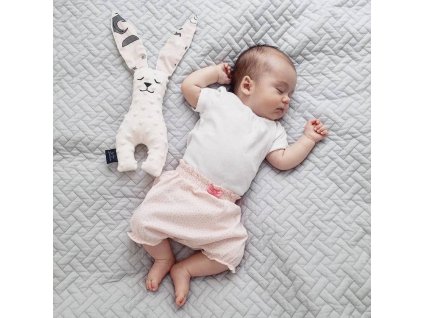 Dětský usínáček La Millou Toy Bunny Grey Boho Royal Arrows pro miminka