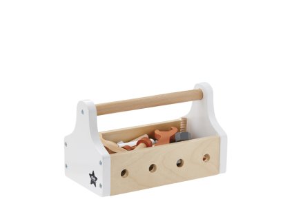 Kids Concept Kufřík s nářadím přírodní