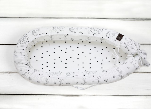 Hnízdečko pro miminko Sleepee Newborn Feel Bloom