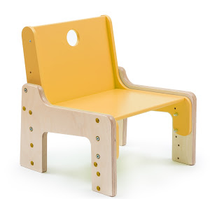 Mimimo Dětská dřevěná rostoucí židle Barevné provedení: Sole - žlutá