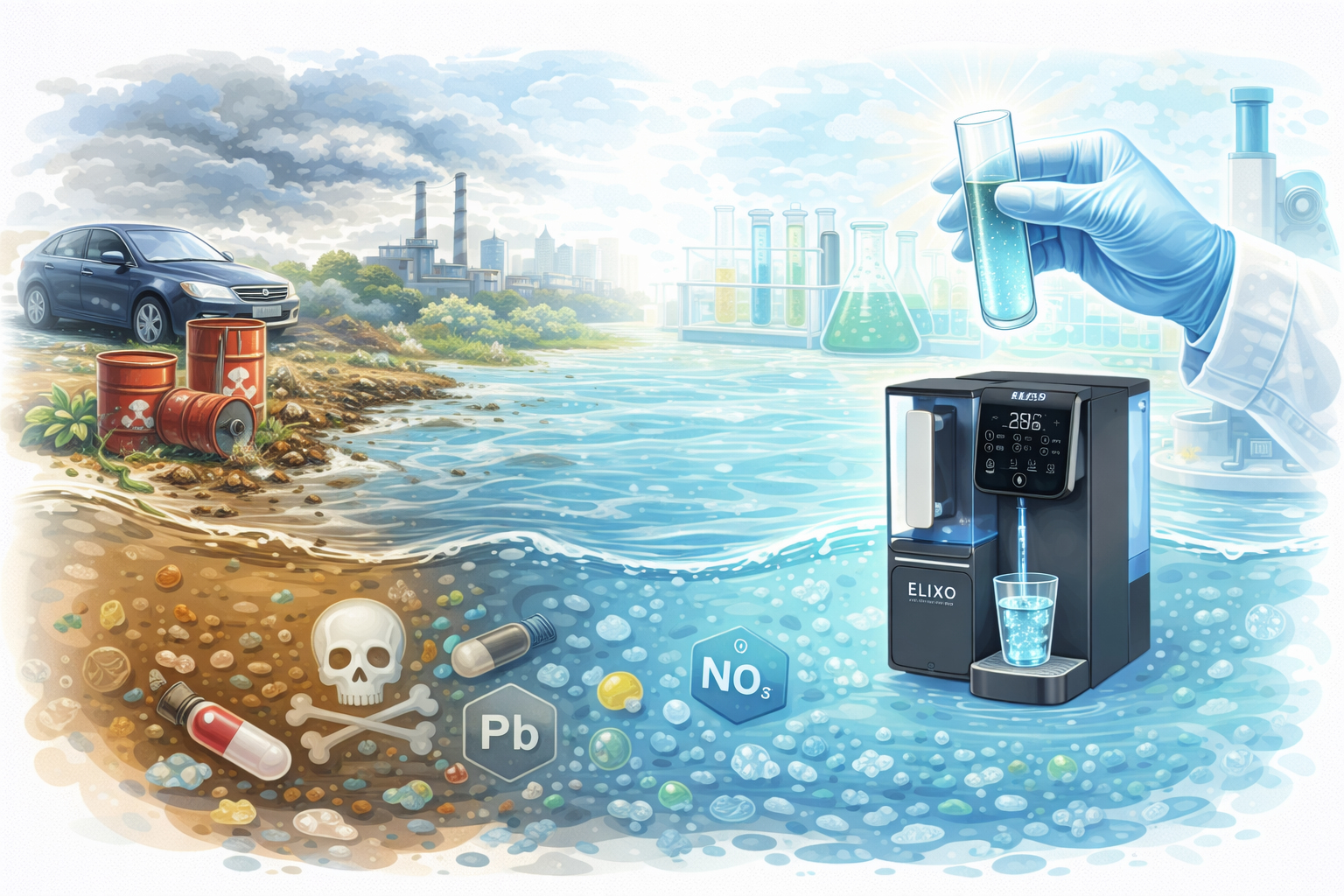 6. Voda v moderním světě: co všechno se v ní může objevit a proč dává smysl poslední krok kontroly.