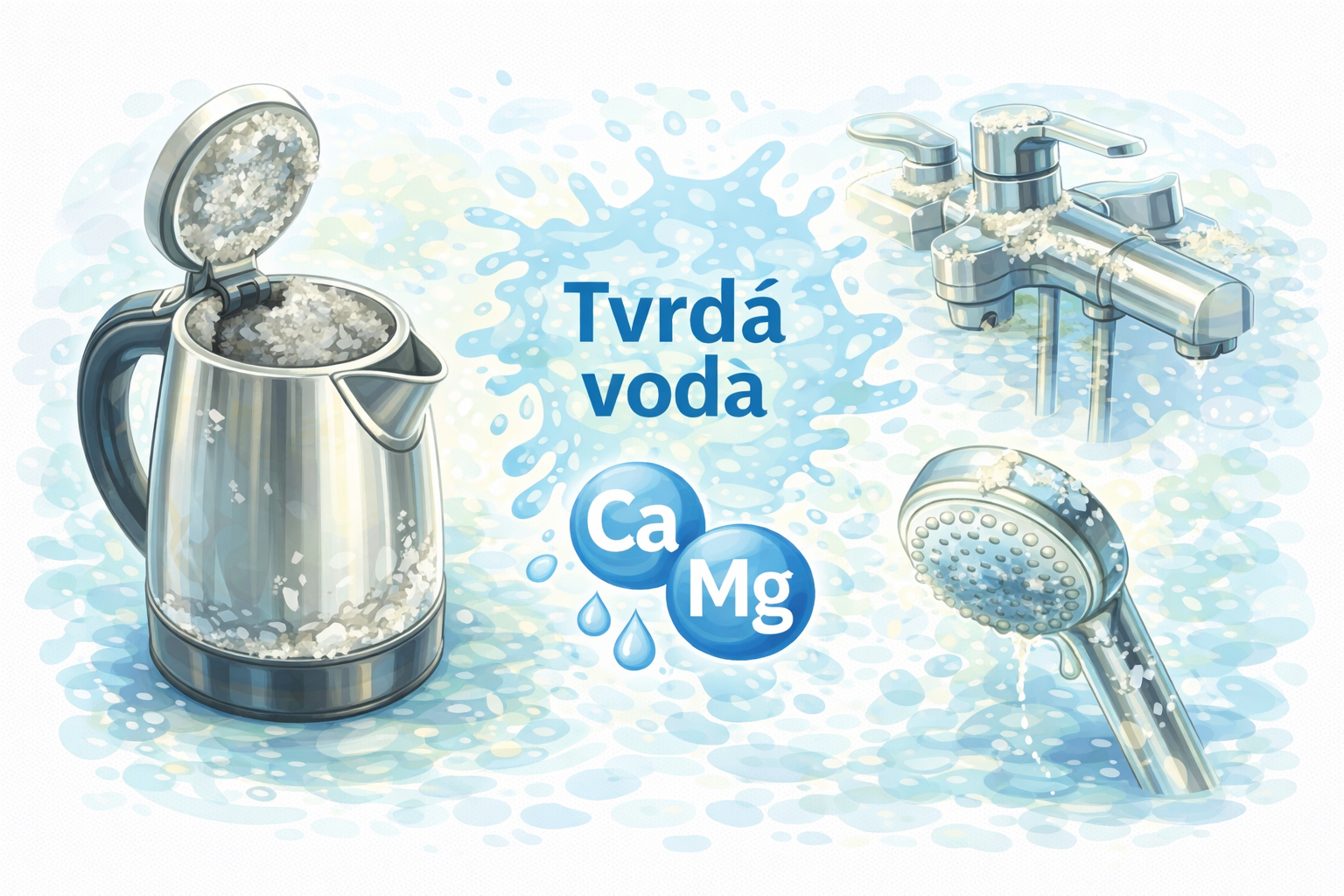 10. Tvrdost vody: problém pro spotřebiče, nebo pro zdraví?