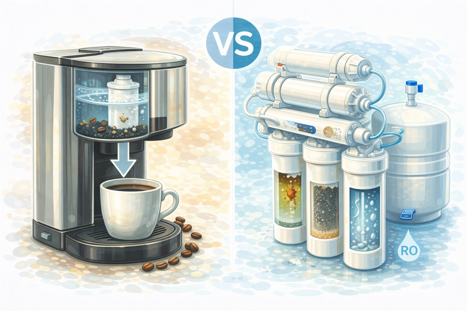 12. Filtrace v kávovaru vs. reverzní osmóza: jaký je skutečný rozdíl?
