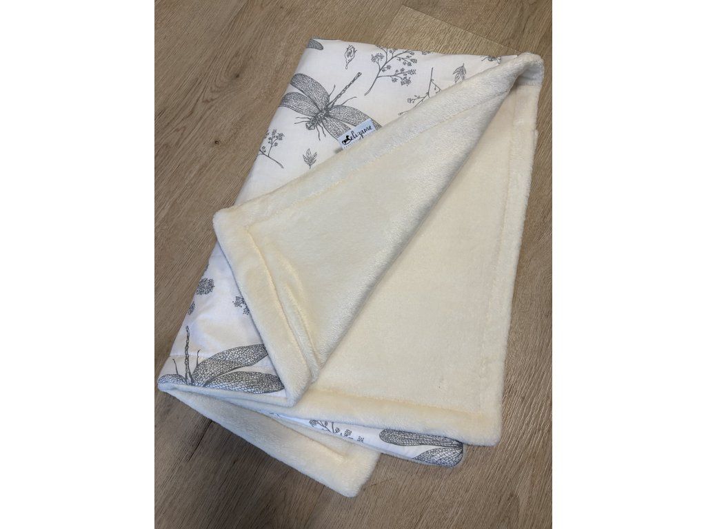 Zateplená deka "Na křídlech vážky"