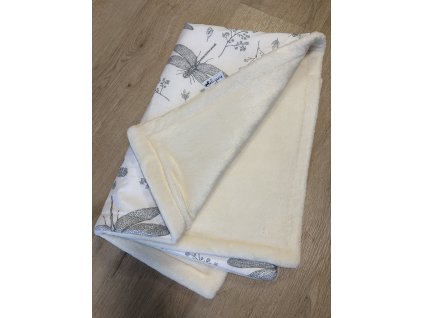Zateplená deka "Na křídlech vážky"