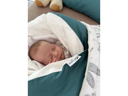 Péřová zavinovačka "Smaragd"